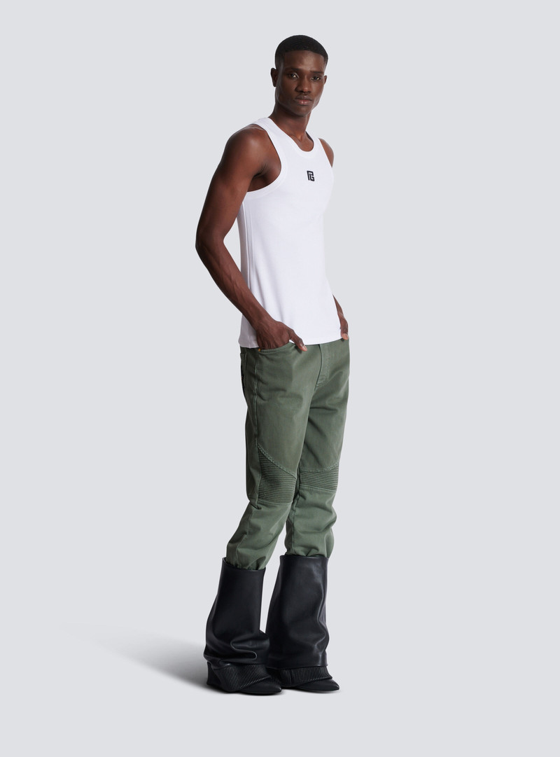 PB embroidered tank top 3