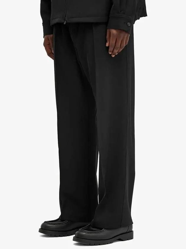 Cavalry Twill Straight Pants Black - 5