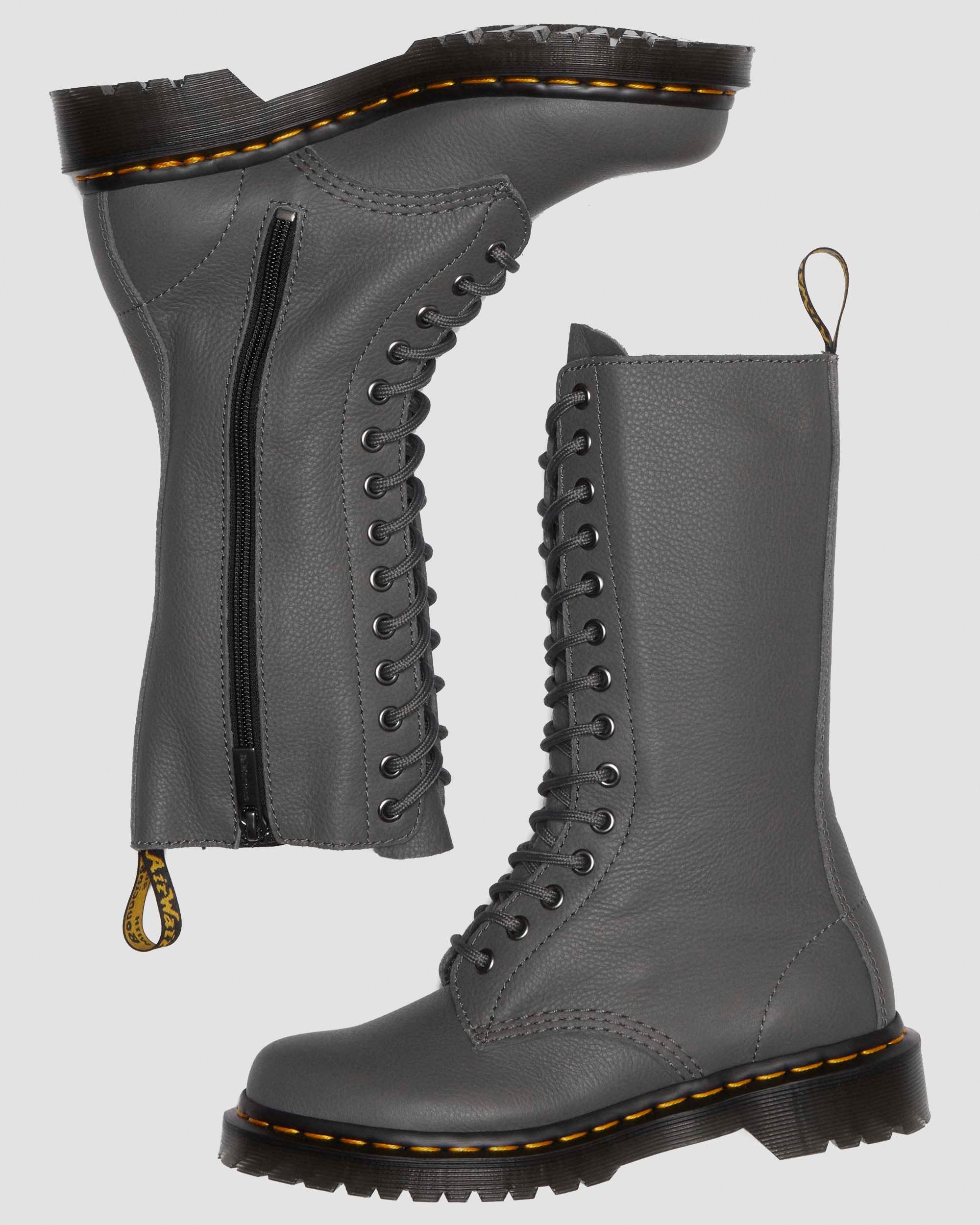 1B99 Virginia Leather Mid Calf Boots - 2