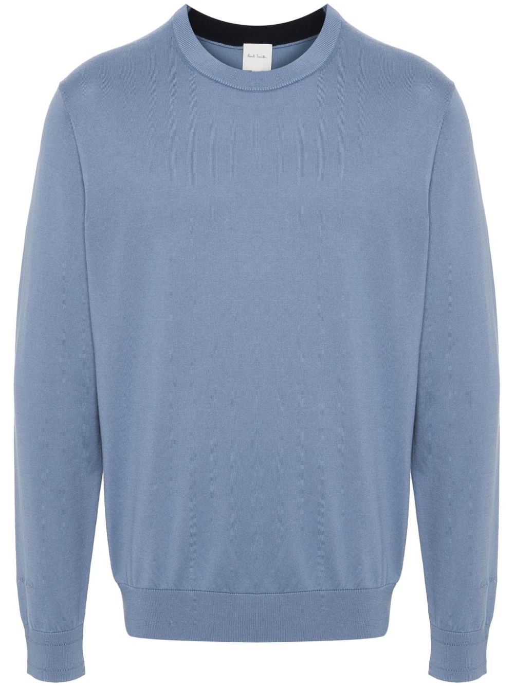 long-sleeve cotton jumper - 1