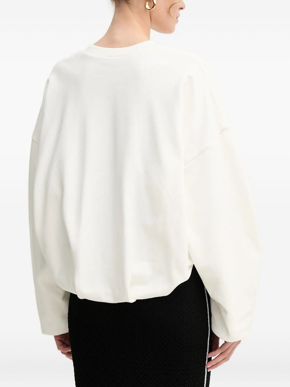 round-neck top - 2