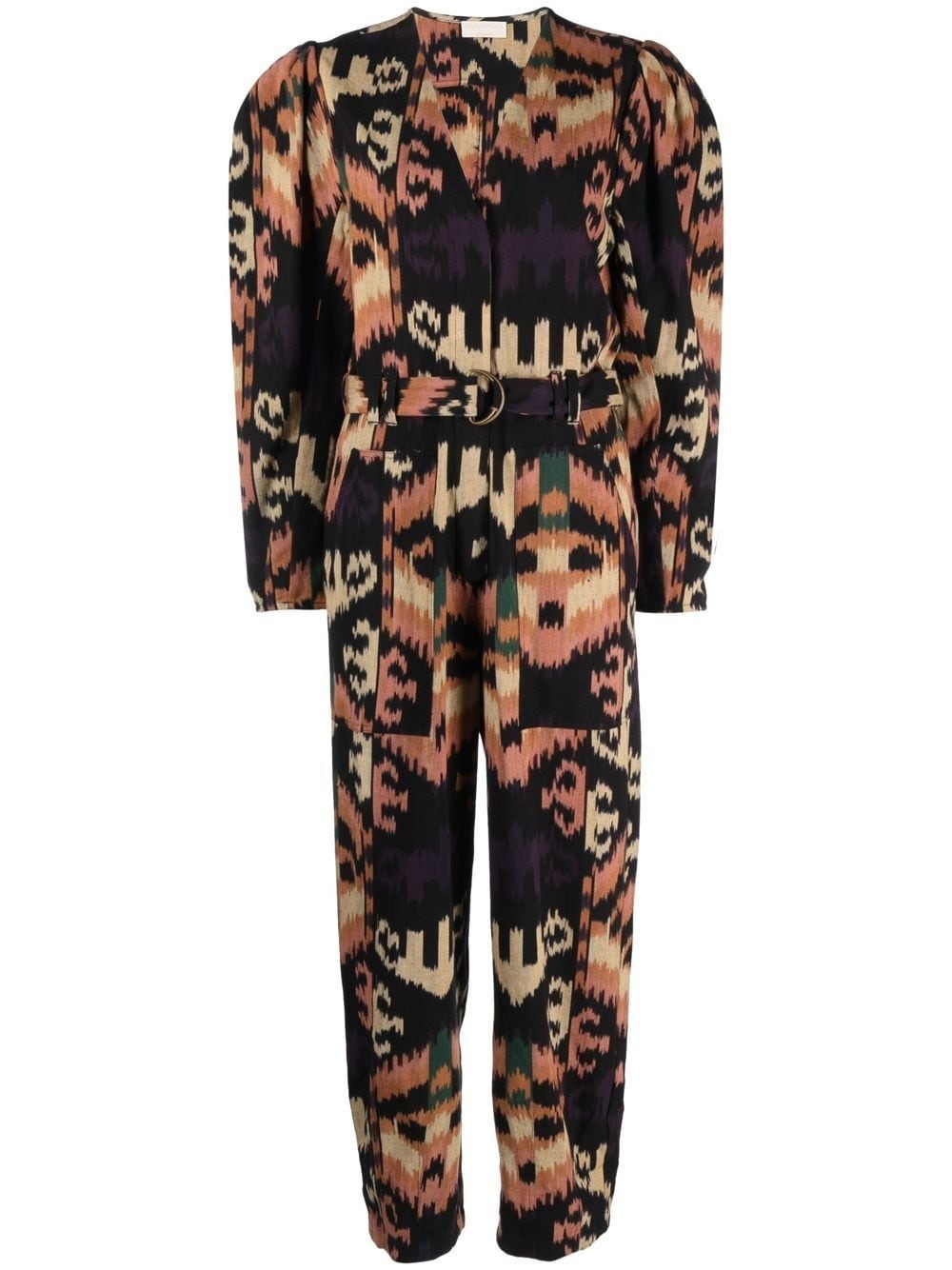 Nayeli graphic-print jumpsuit - 1