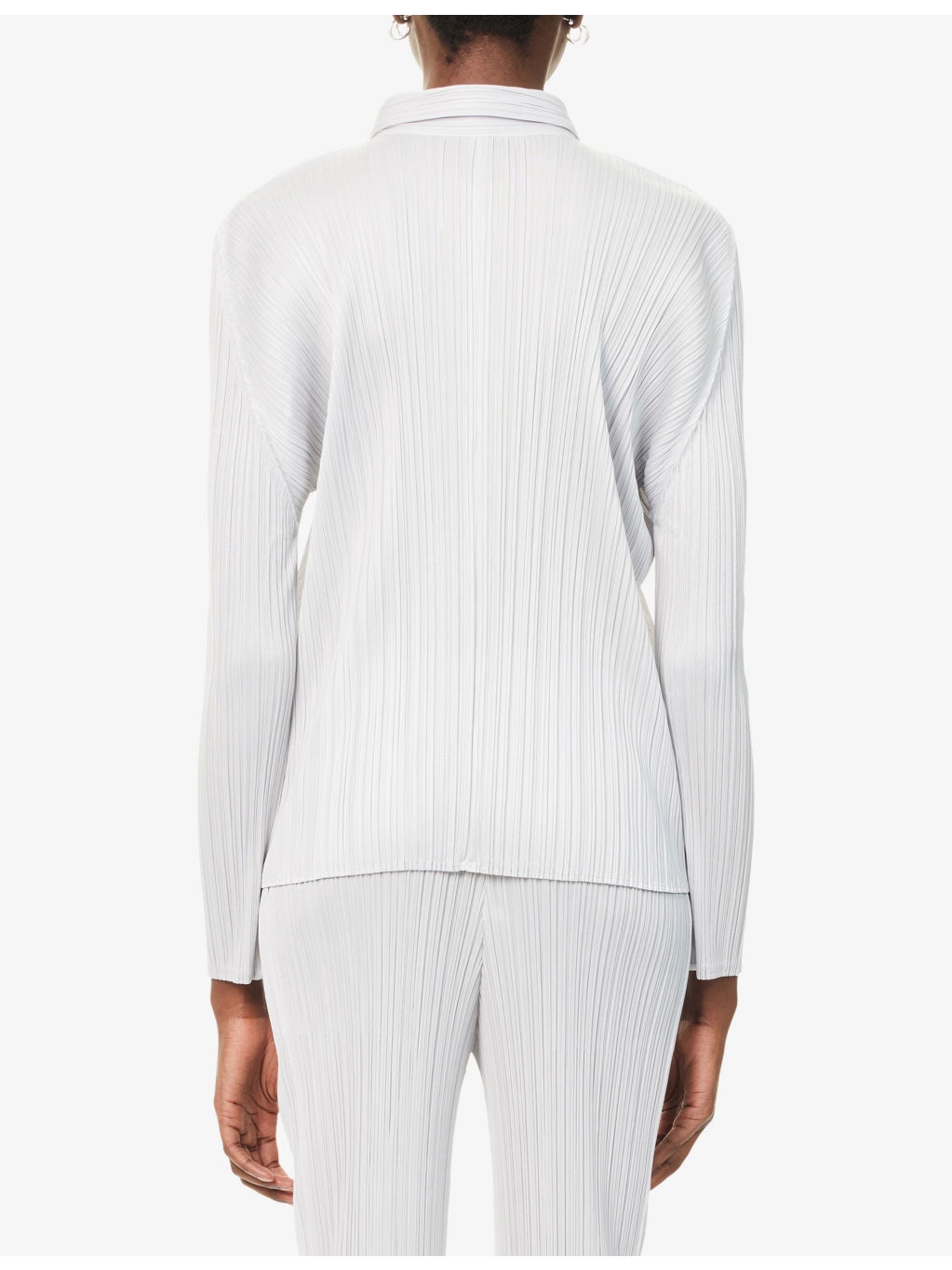 Regular-Fit Long-Sleeves Knitted Shirt - 4