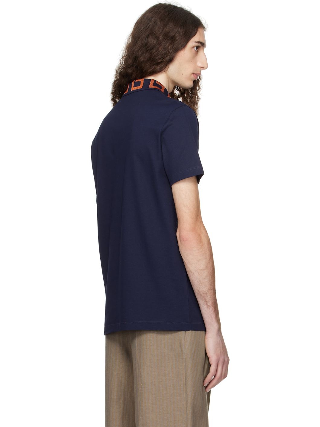 Navy Greca Polo - 3
