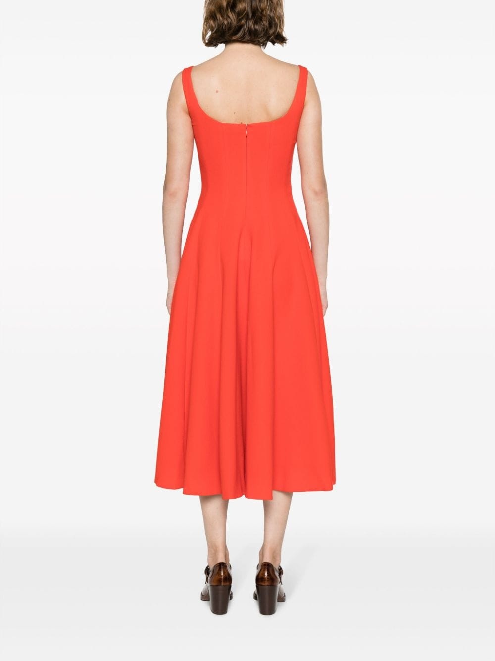 Collins wool midi dress - 4
