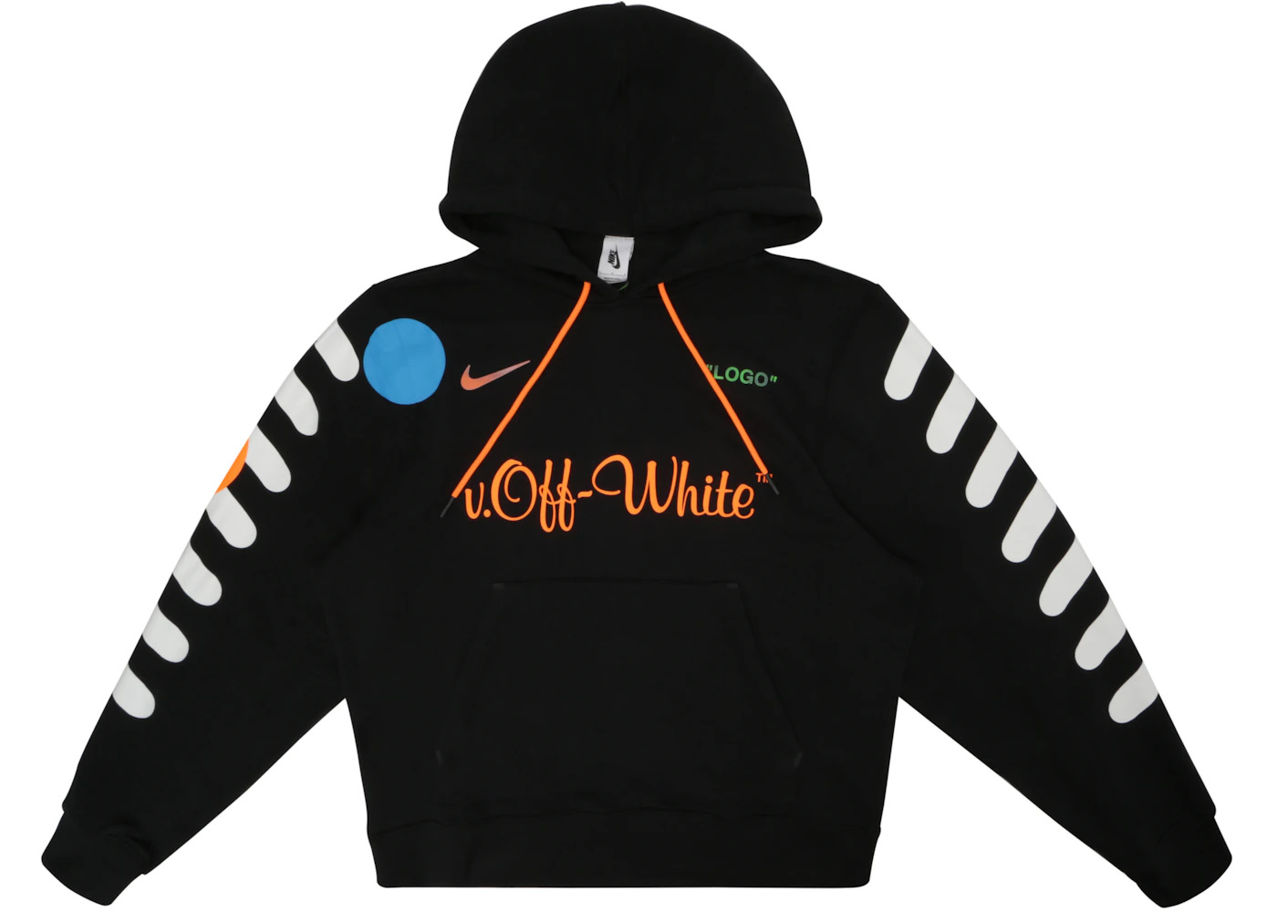 Nikelab x OFF-WHITE Mercurial NRG X Hoodie Black - 1