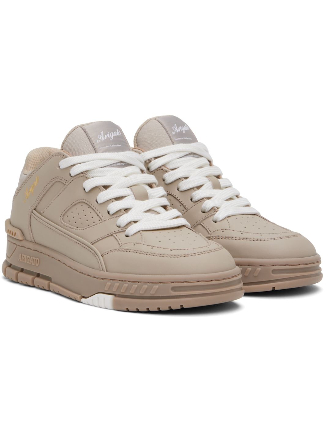 Taupe Area Lo Sneakers - 4