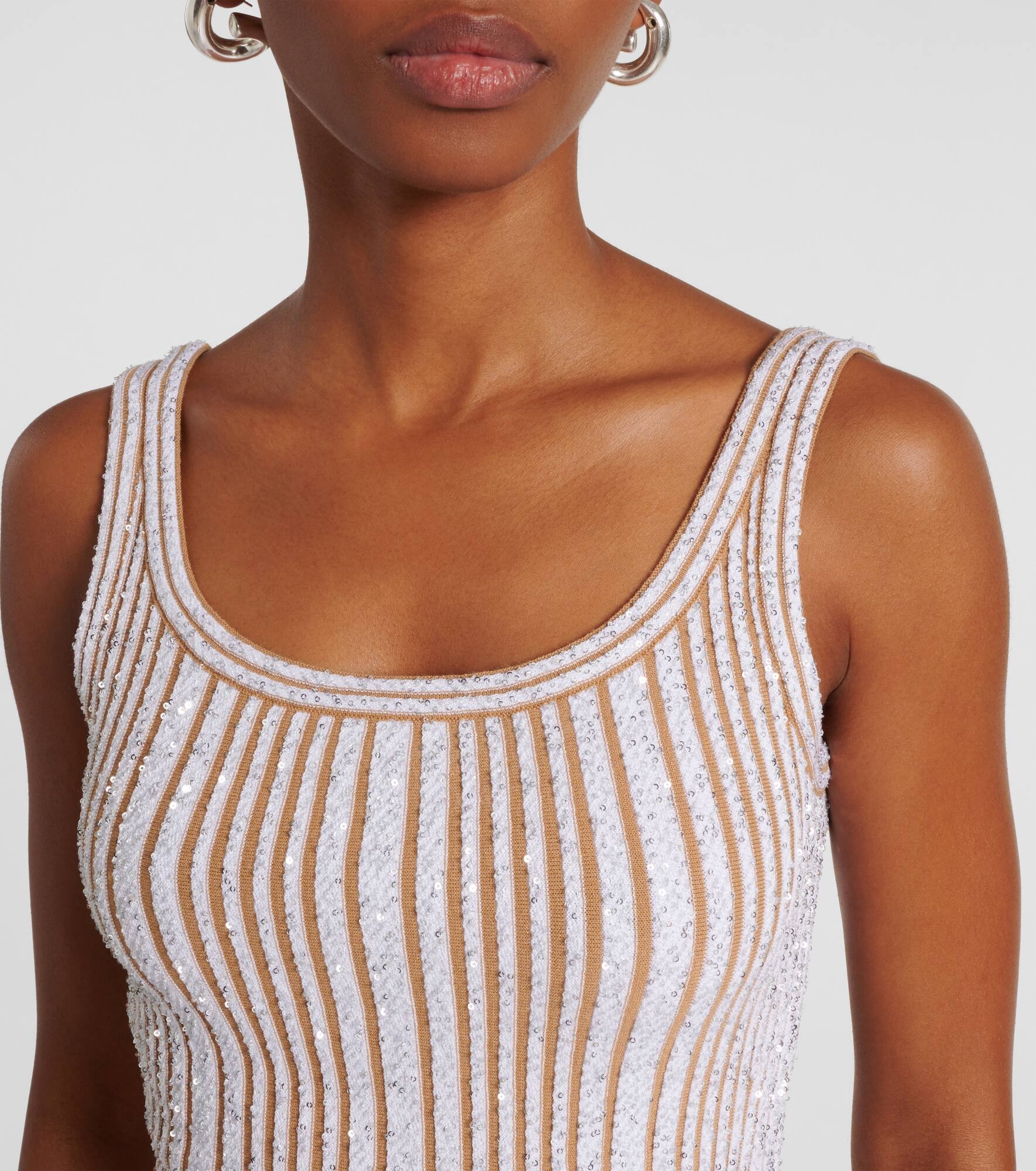 Sequined tank top - 4