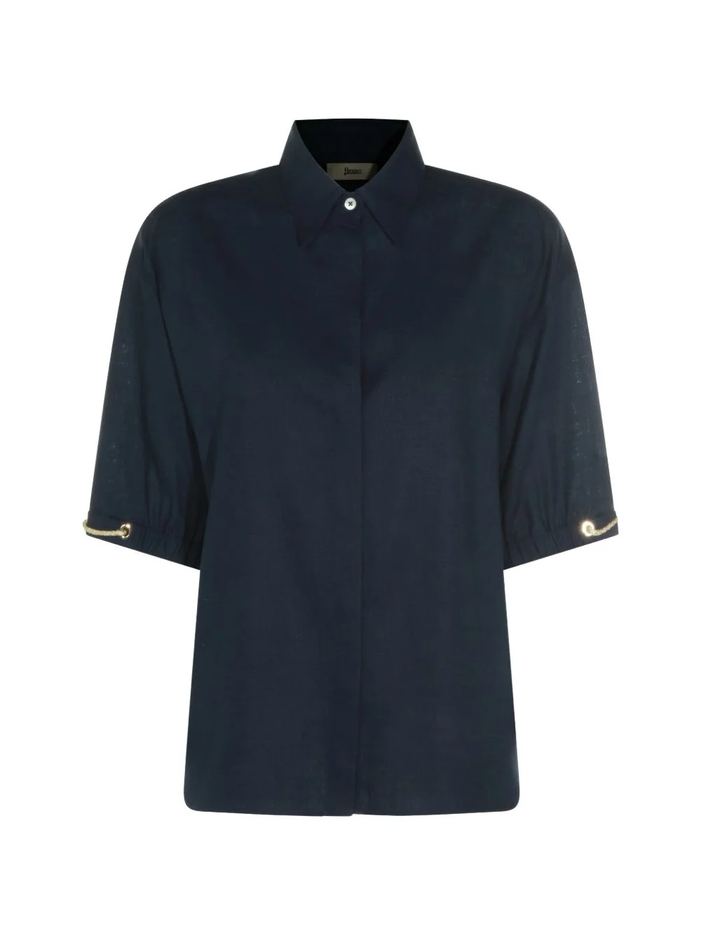 button-fastening shirt - 1