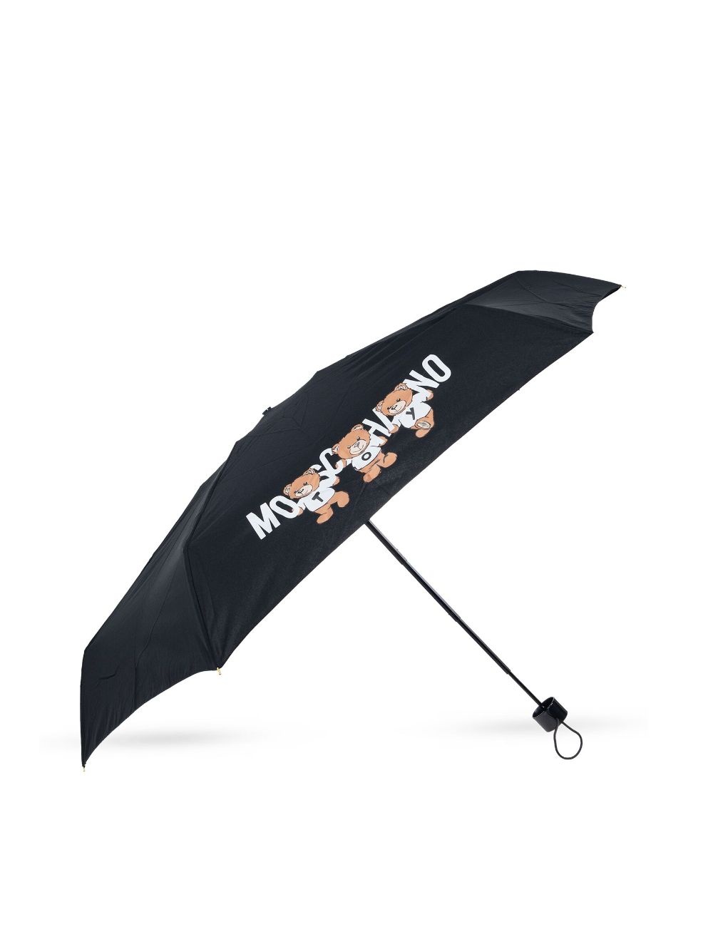teddy bear-logo print compact umbrella - 2