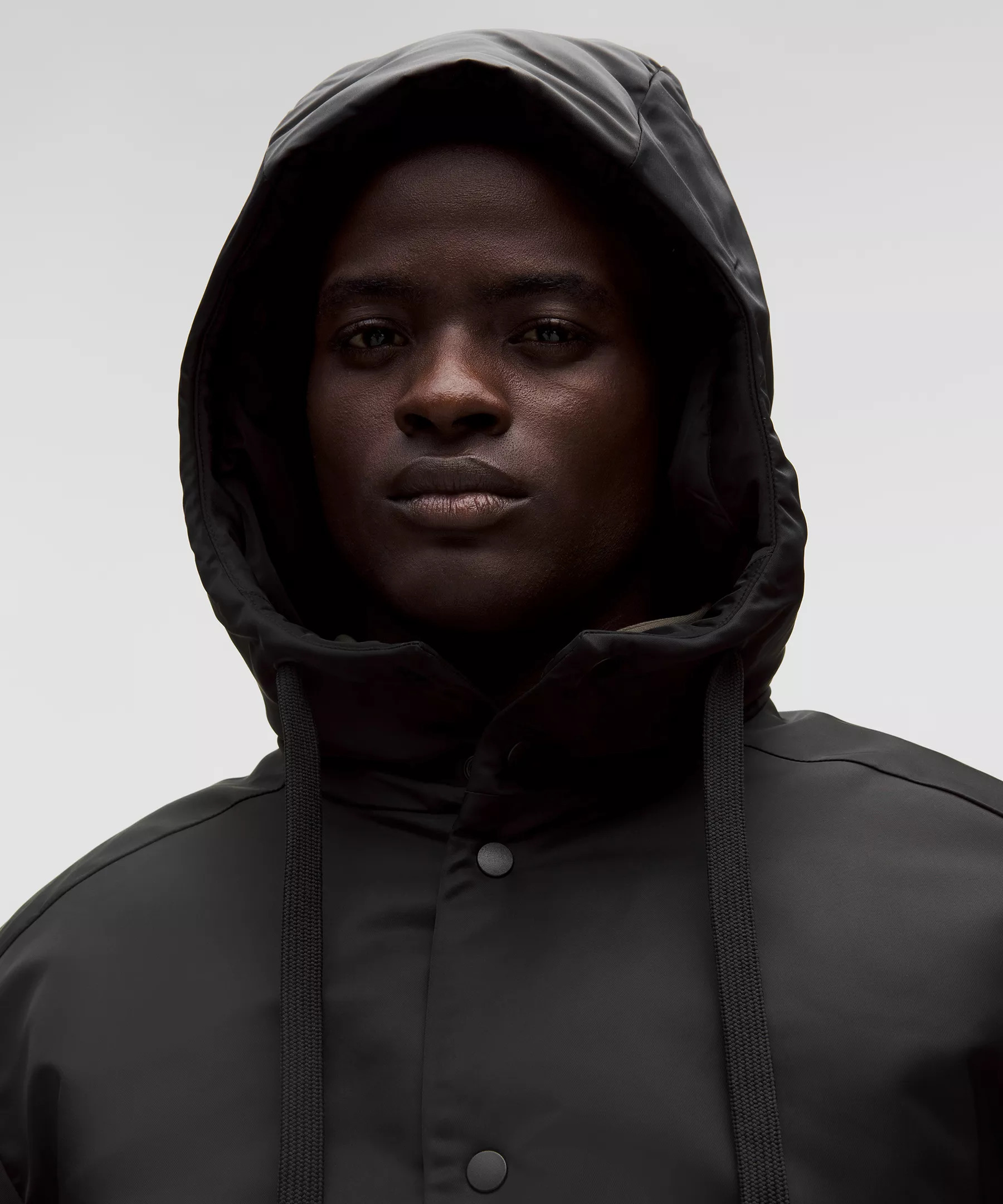 Snap-Front Insulated Hooded Jacket - 4