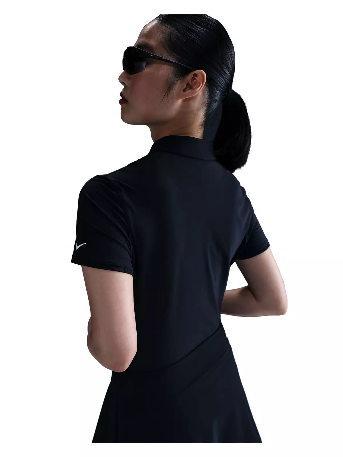 Women's Victory Dri-FIT Short-Sleeve Golf Polo - Black - 2