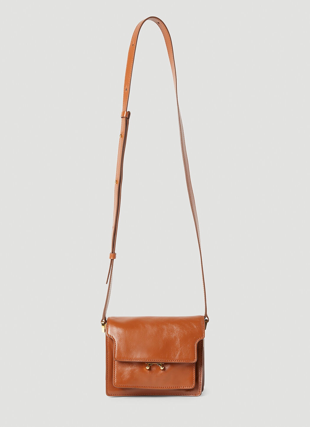 MARNI｜ (TRUNK MINI SOFT SHOULDER BAG (SBMP0075Y0 P2644 SchaferandweinerShops Tonga - Black 'Trunk Soft Mini