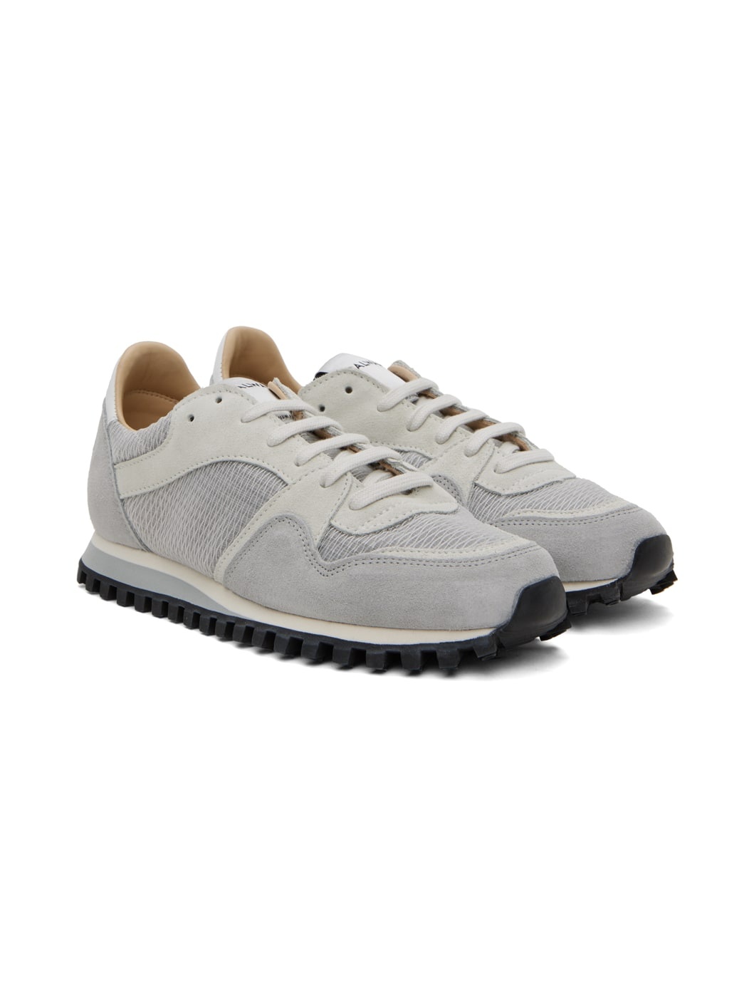 Gray Marathon Trail Low Transparent Sneakers - 4