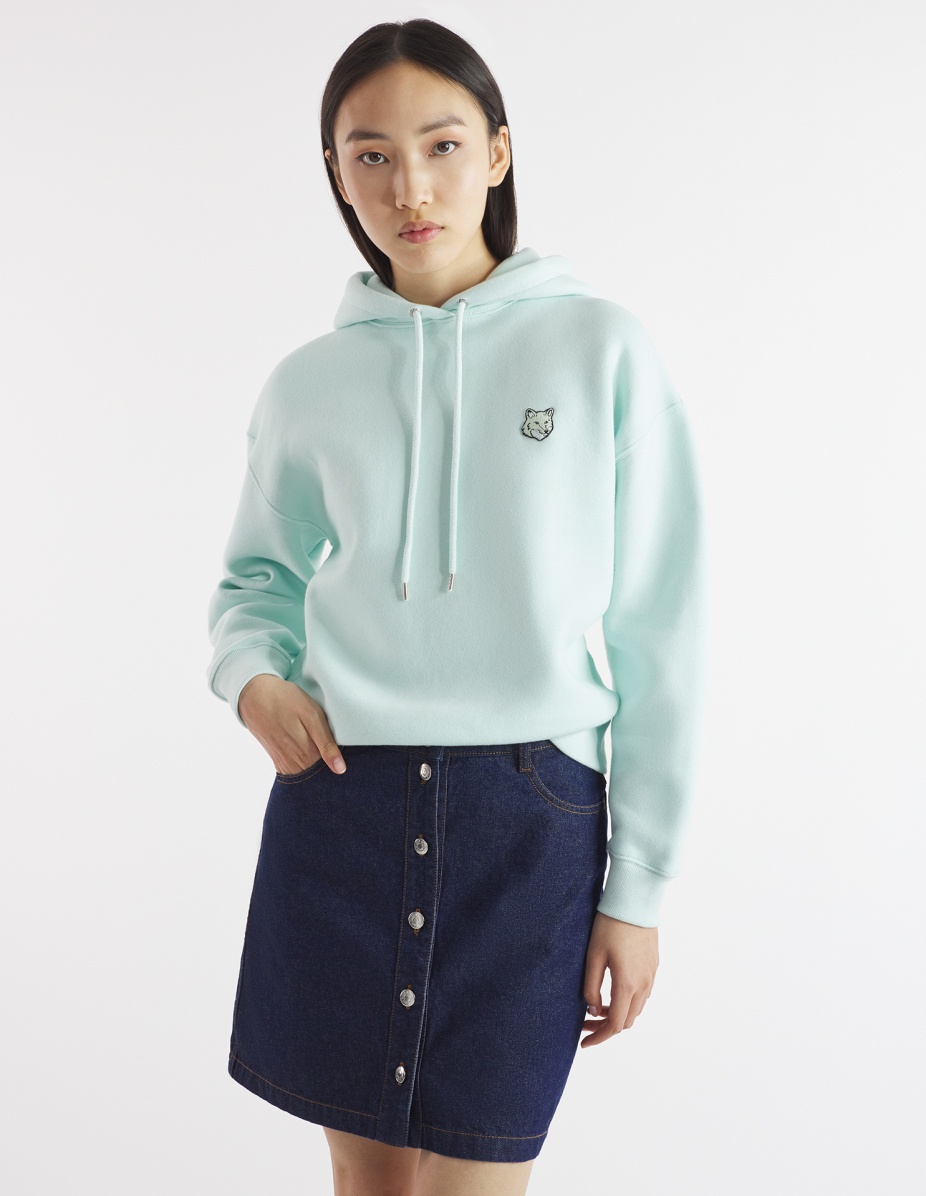 BOLD FOX HEAD PATCH COMFORT HOODIE - 3