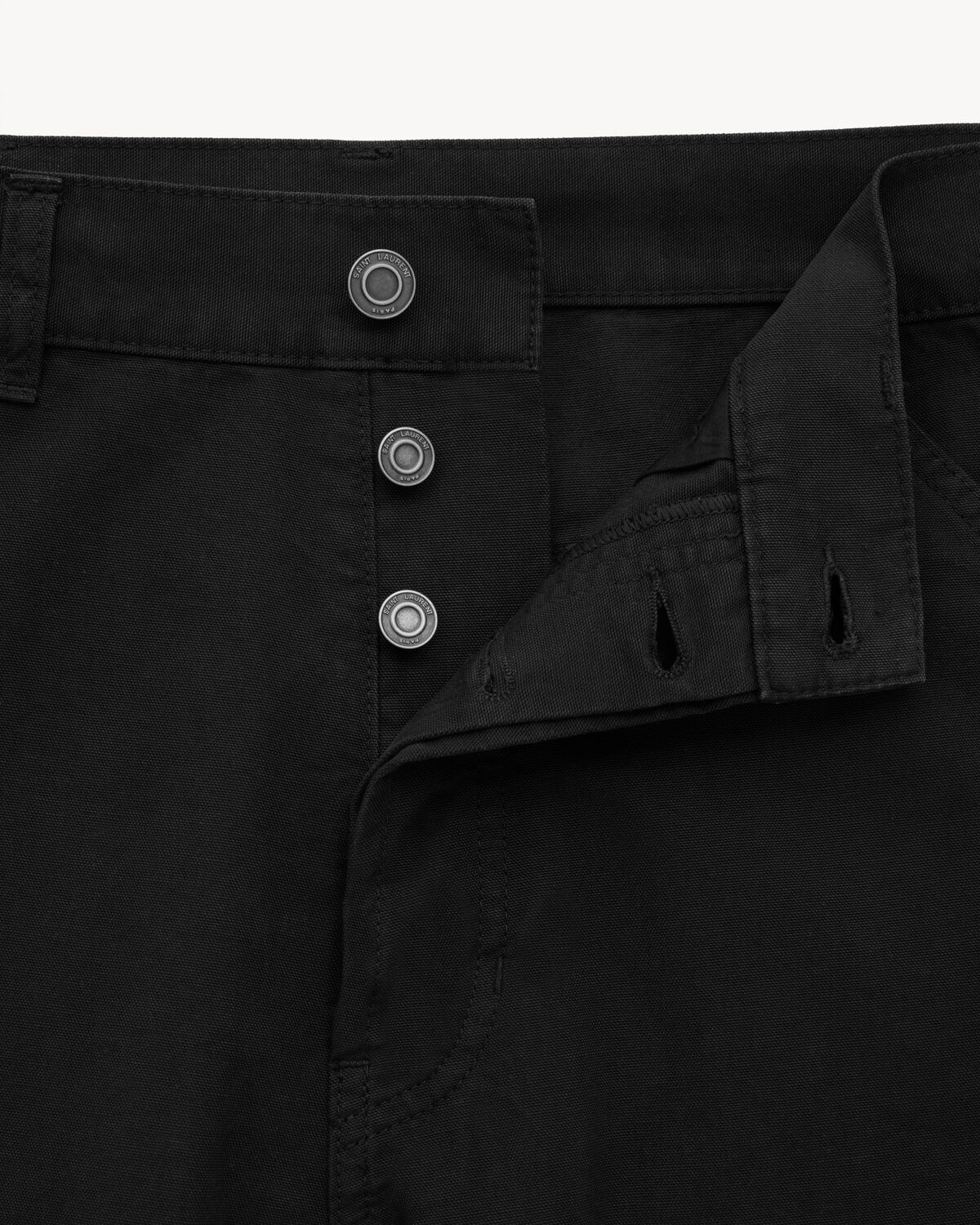 BAGGY BERMUDA SHORTS IN COTTON TWILL - 3