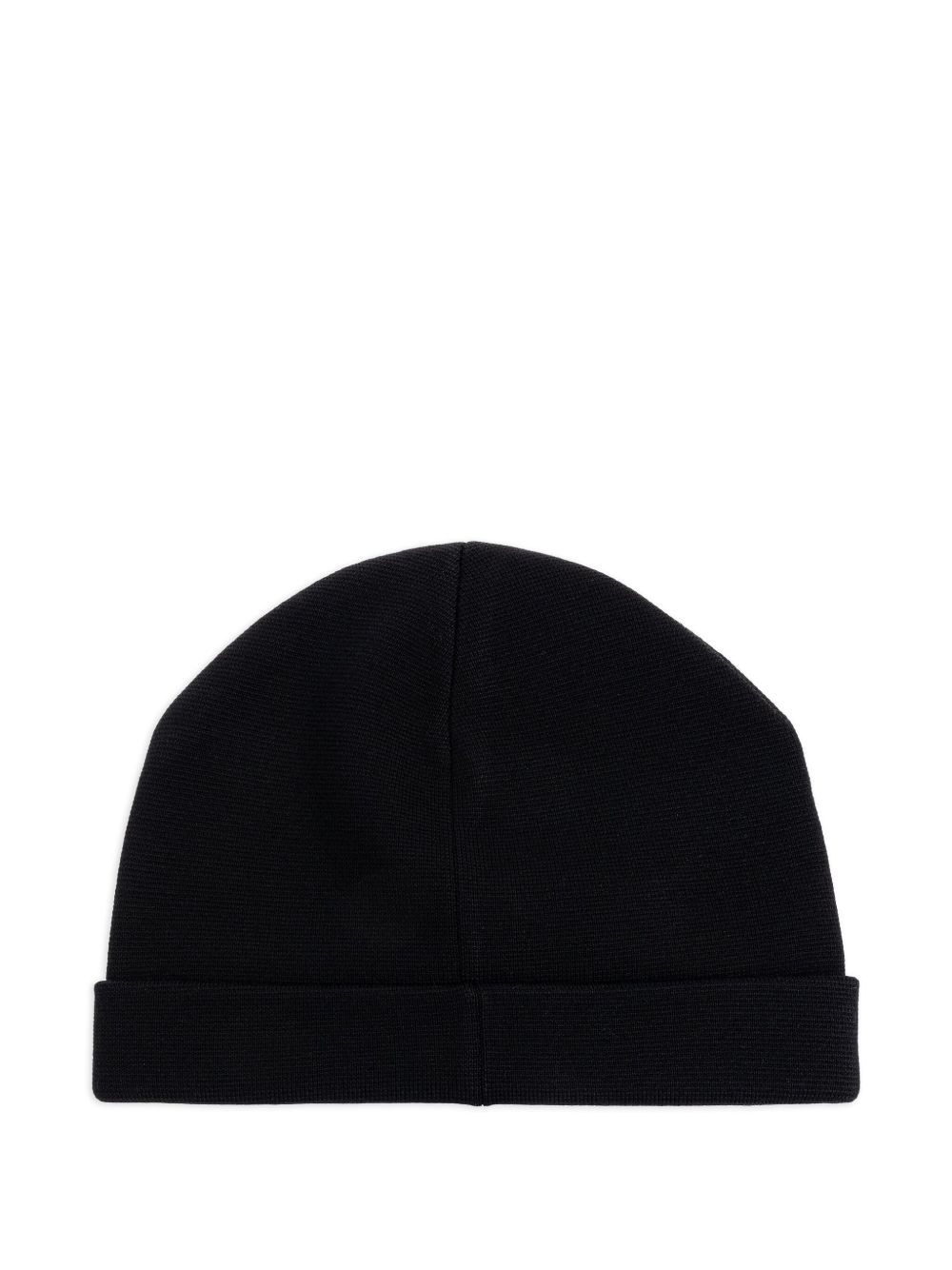 logo-embroidered wool beanie - 2