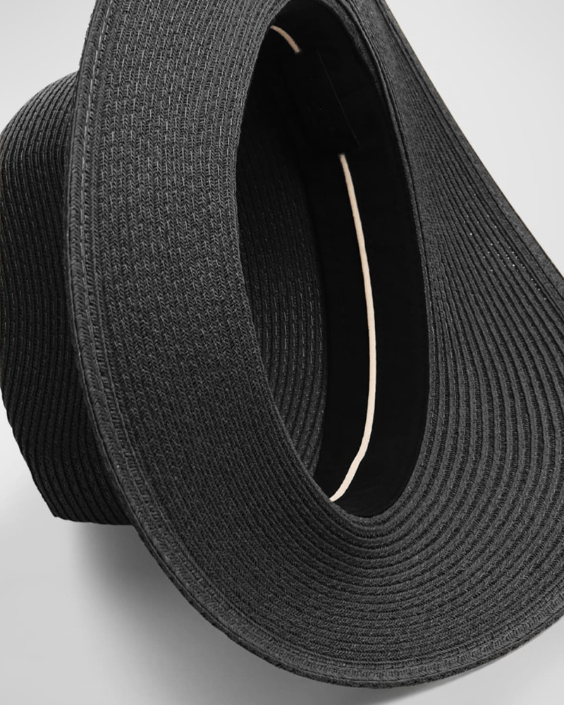 rag & bone City Straw Fedora outlook