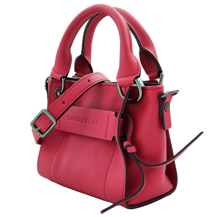 Longchamp 3D XS Handbag - Magenta - 3