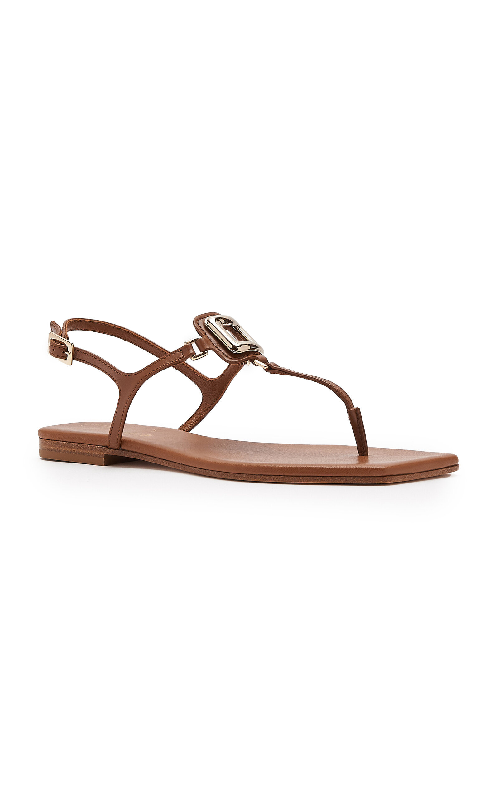 Viv By The Sea Leather Sandals brown - 5