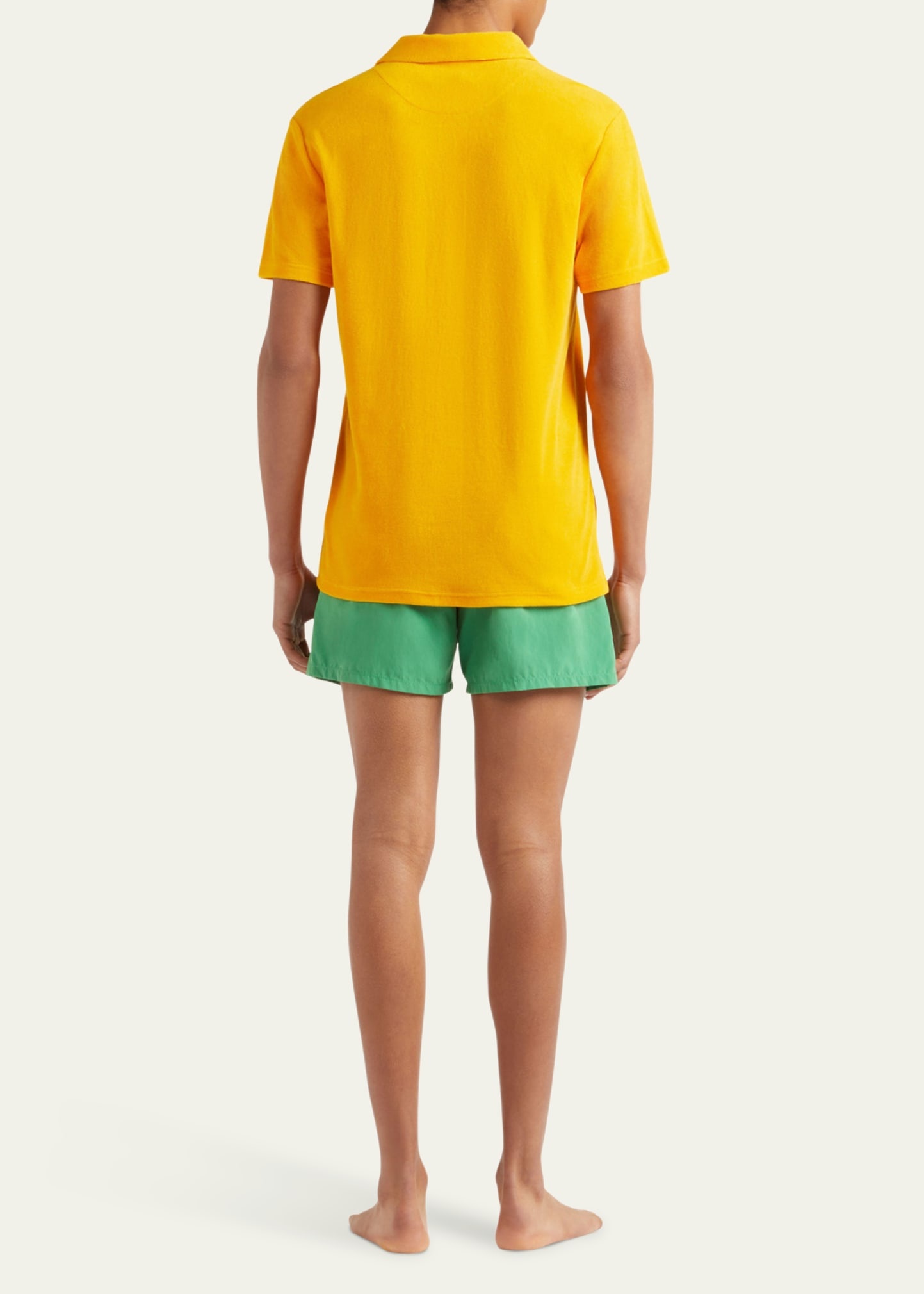 Men's Organic Terry Polo Shirt - 3