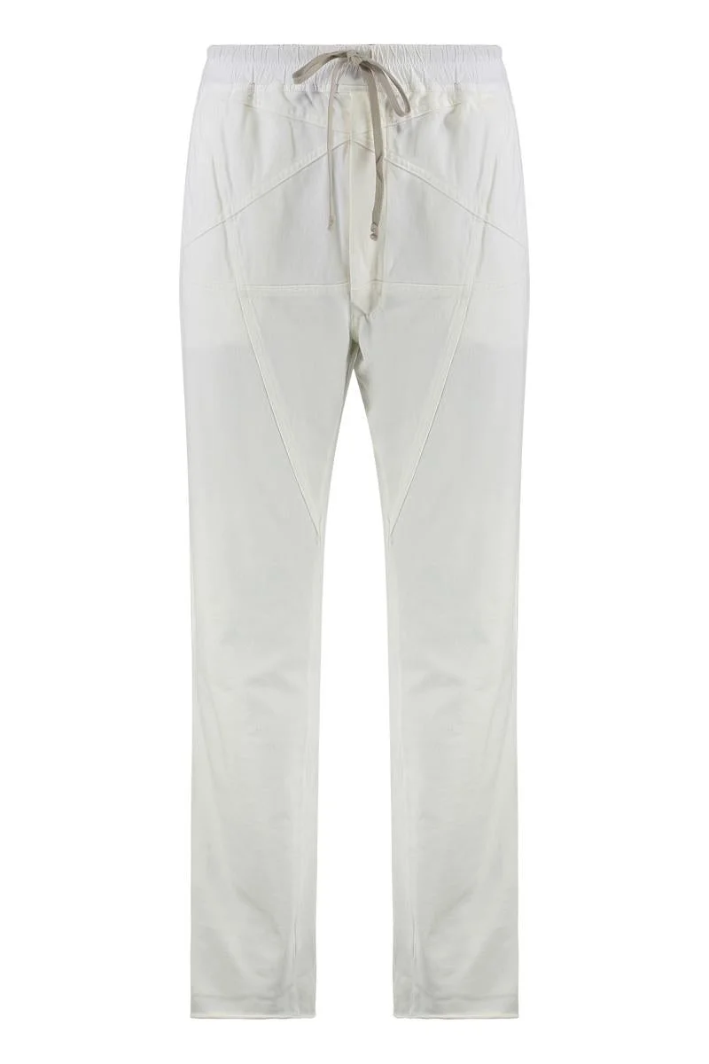 Drkshdw By Rick Owens Cotton Trousers - 1