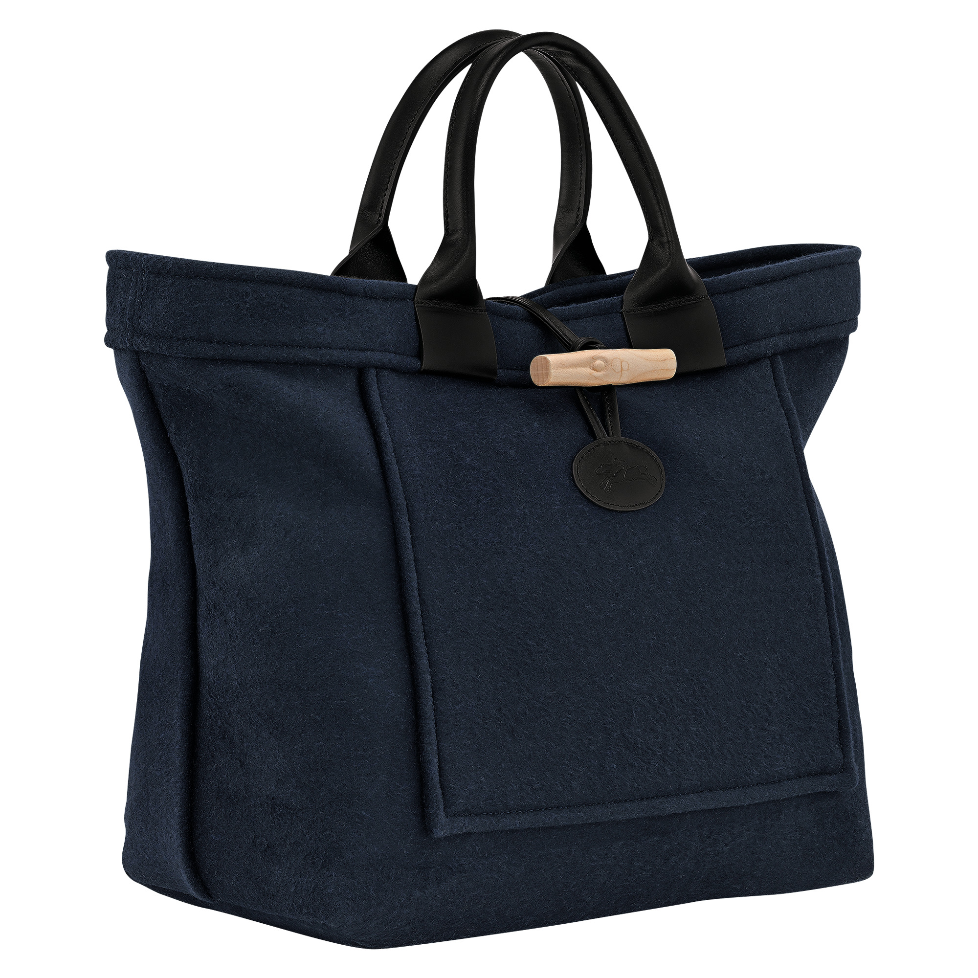 Le Roseau L Tote bag Navy - Canvas - 3