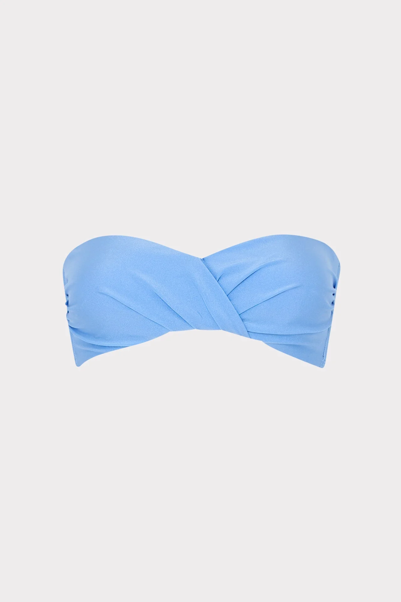Soleil Gloss Twist Bandeau Top - 1