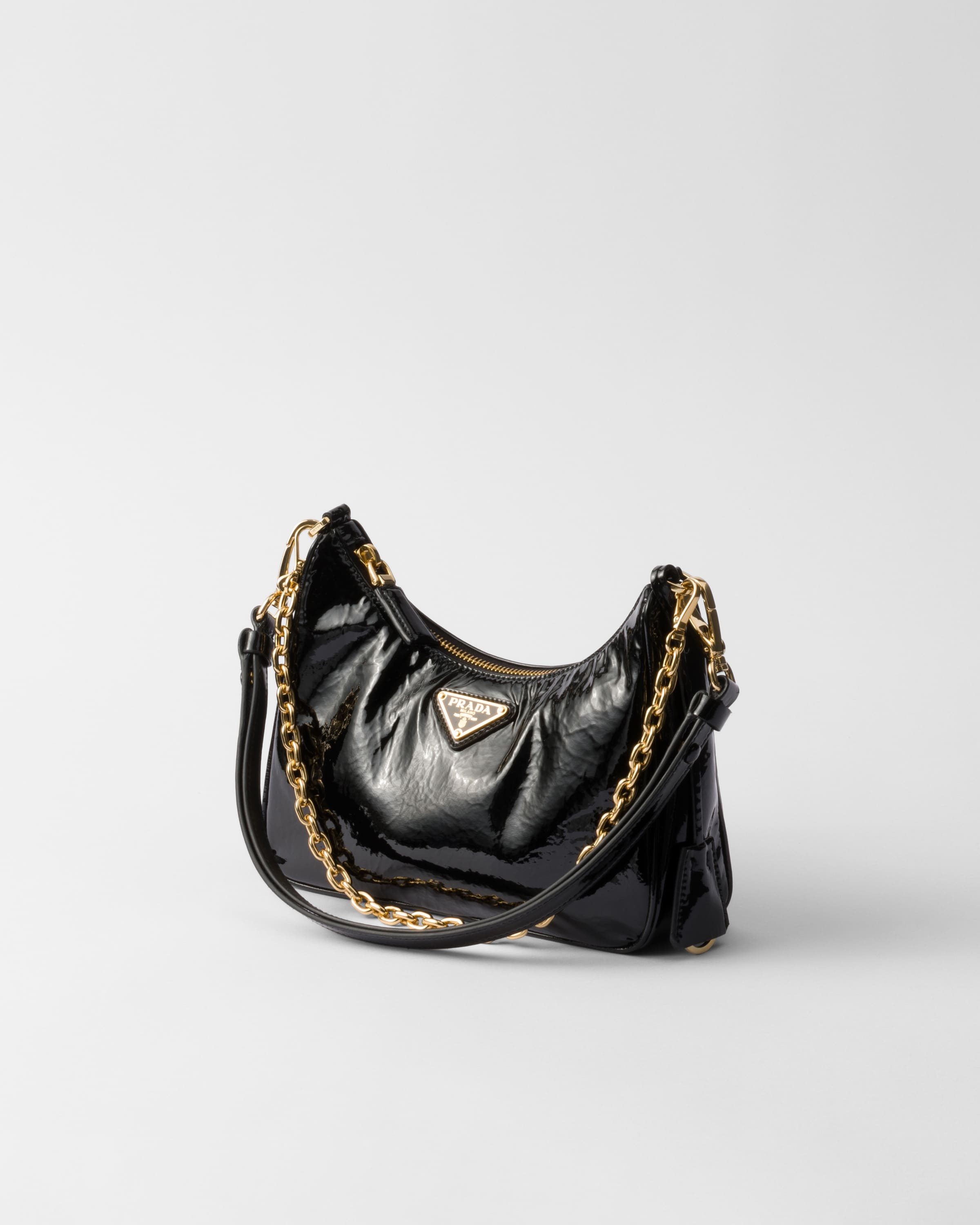 Prada Re-Edition naplak patent leather mini-bag - 3