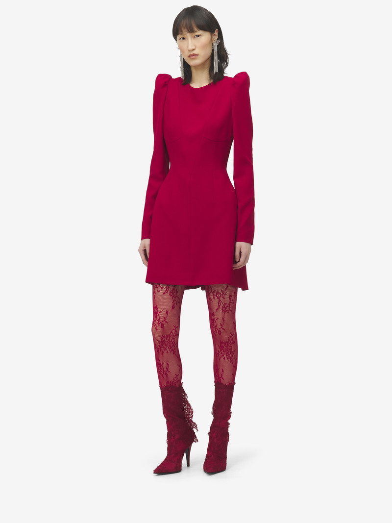 Alexander McQueen Kickback Mini Dress outlook