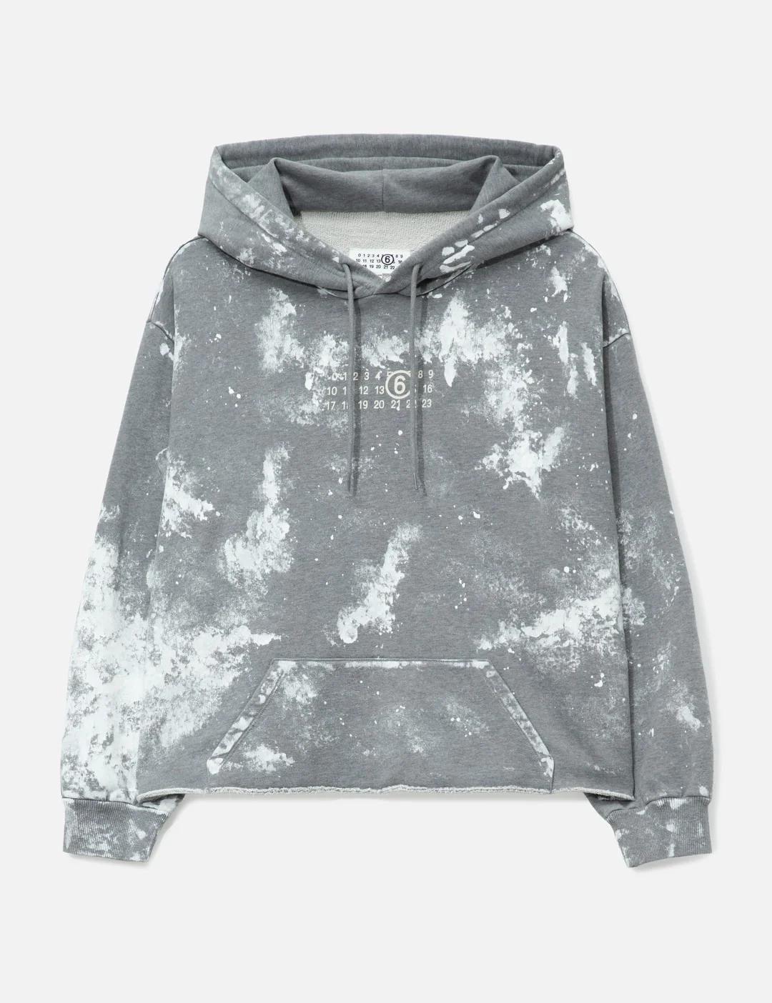NUMERIC SIGNATURE SPRAY HOODIE - 1