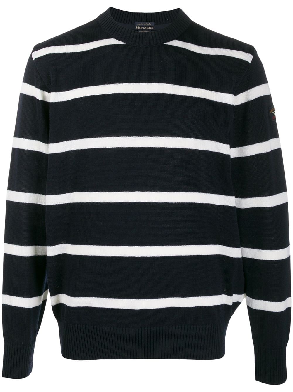 striped print jumper - 1