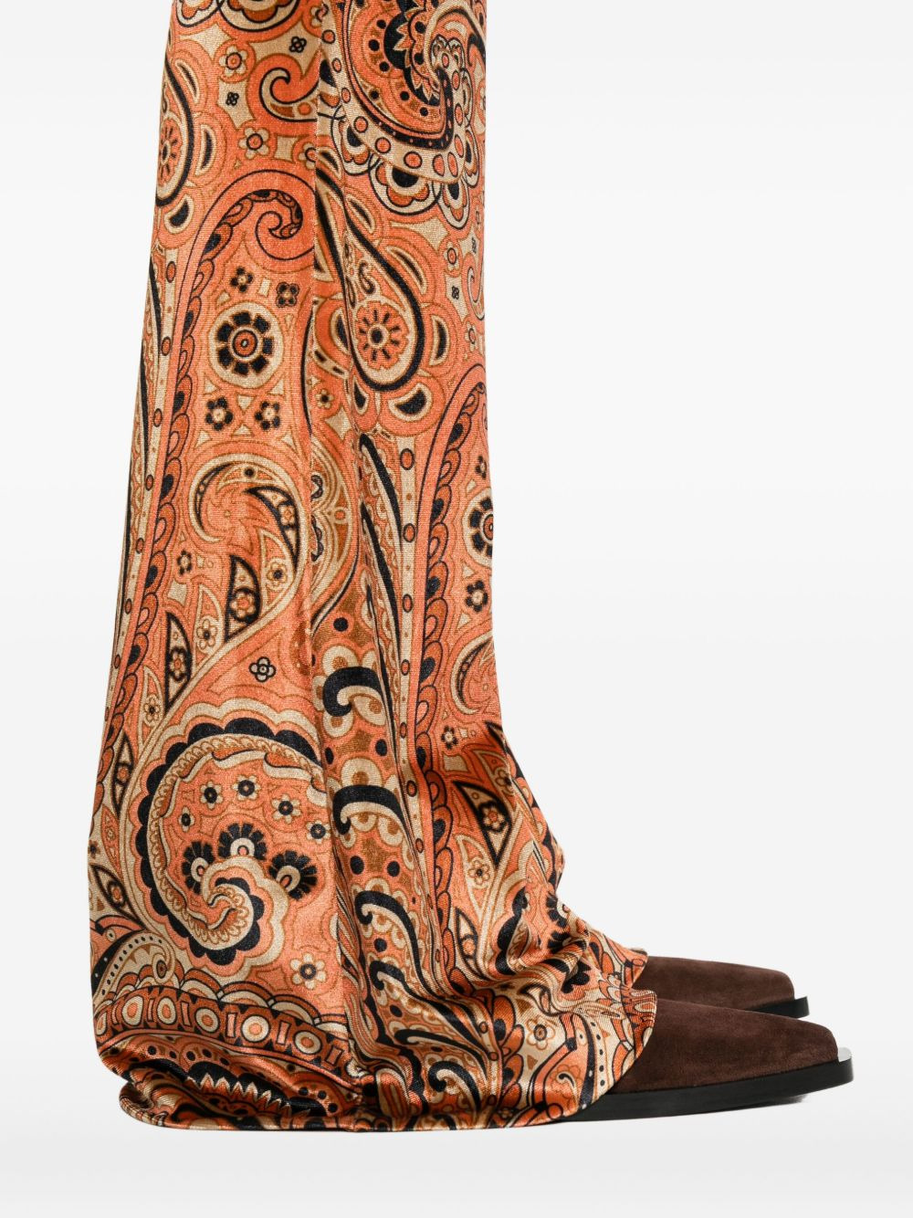 paisley-print trousers - 5