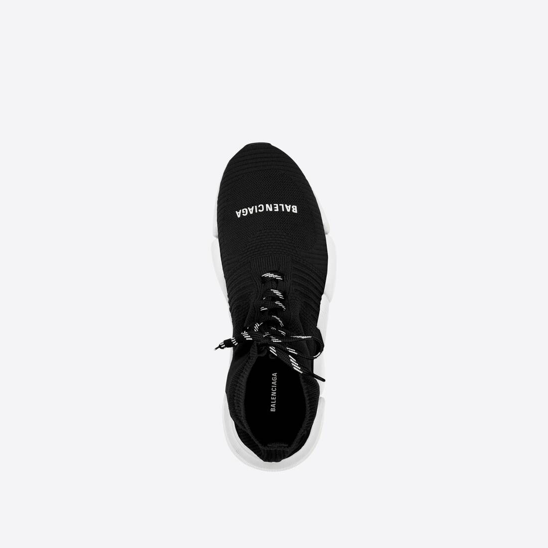 Women's Speed 2.0 Lace-up Sneaker in Black/white - 4