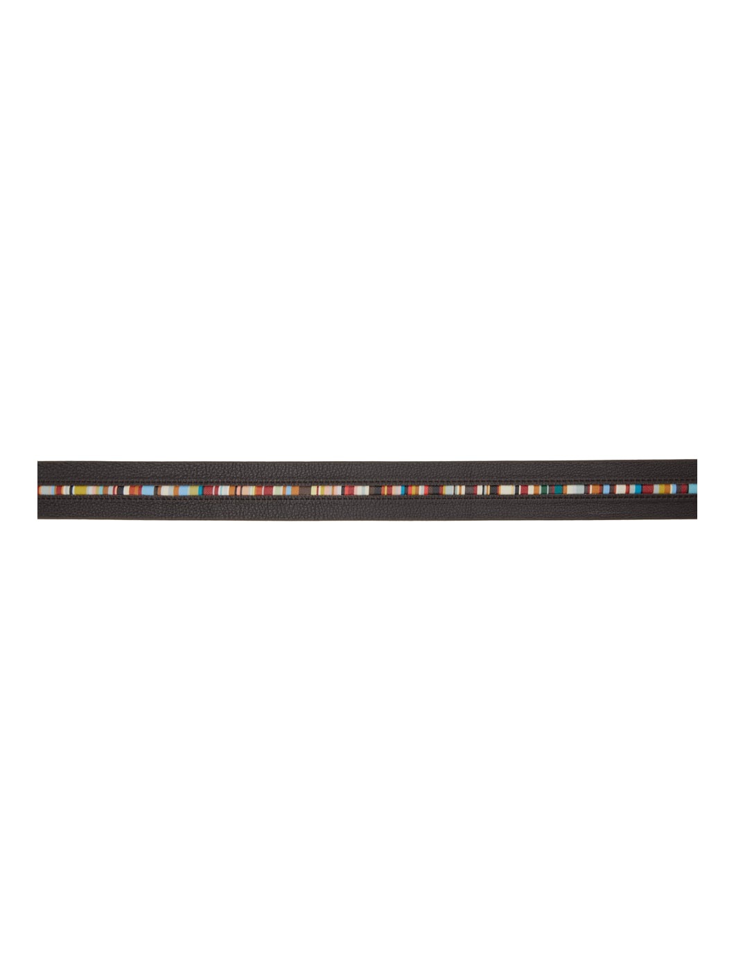 Brown Striped Belt - 2
