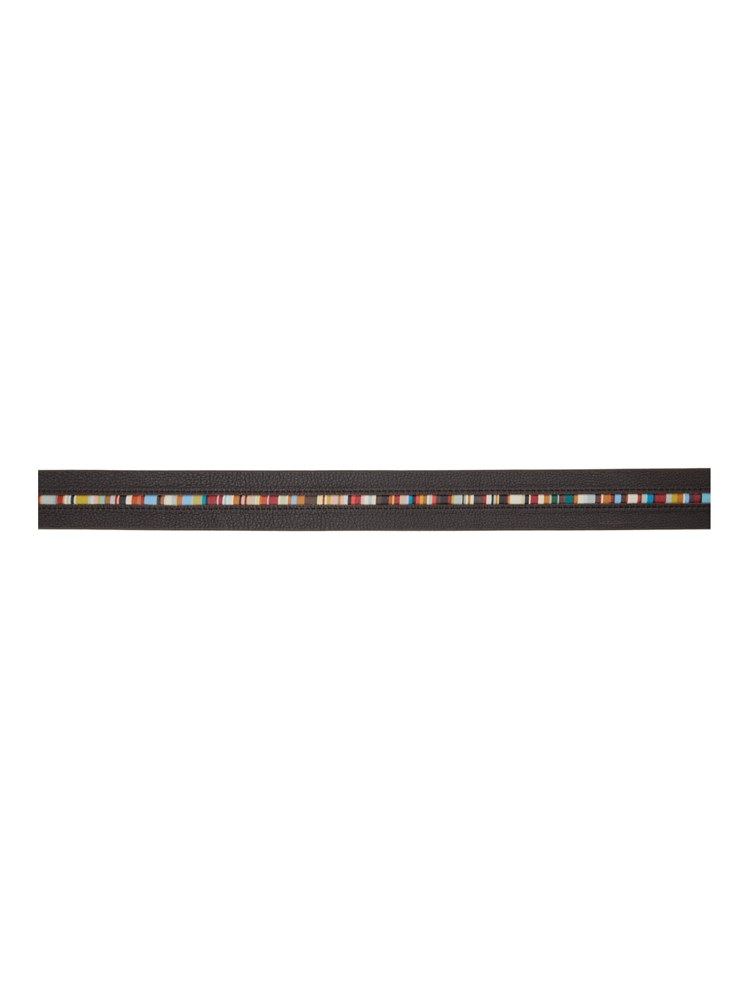 Brown Striped Belt - 2