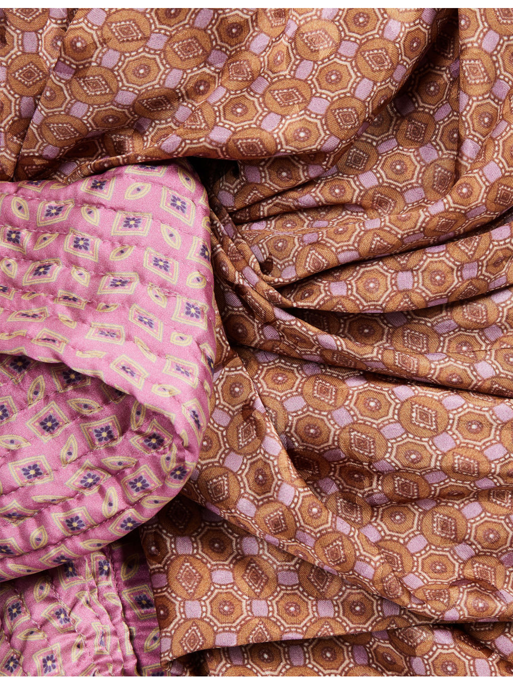 Codolla Printed Silk Top - 7