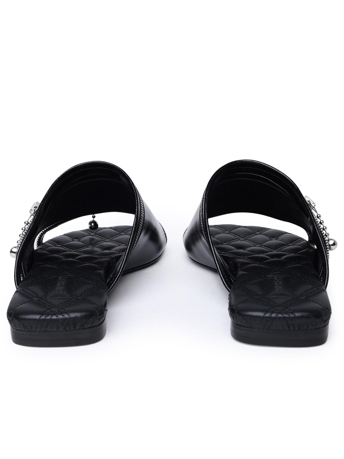 Burberry Woman Burberry Black Leather Slippers - 4