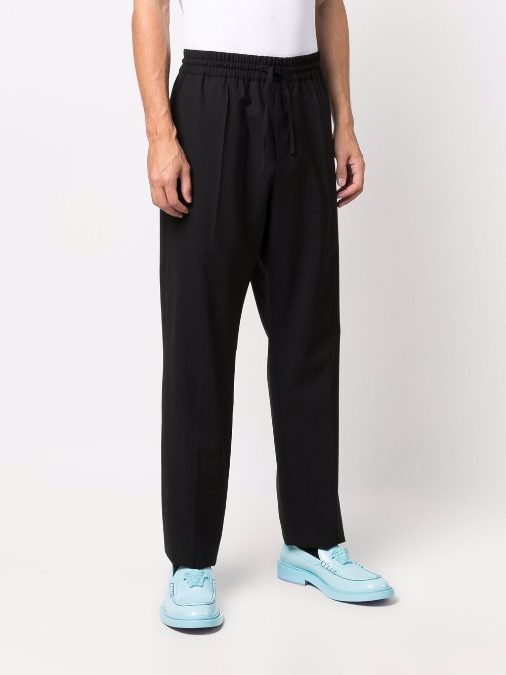 drawstring track pants - 3