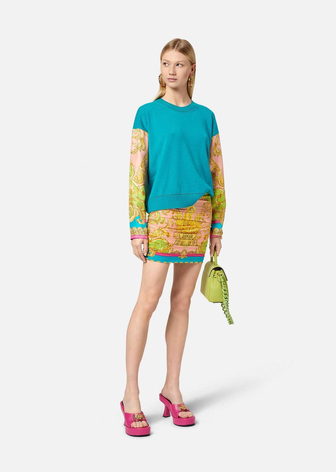 Barocco Goddess Mini Skirt - 2