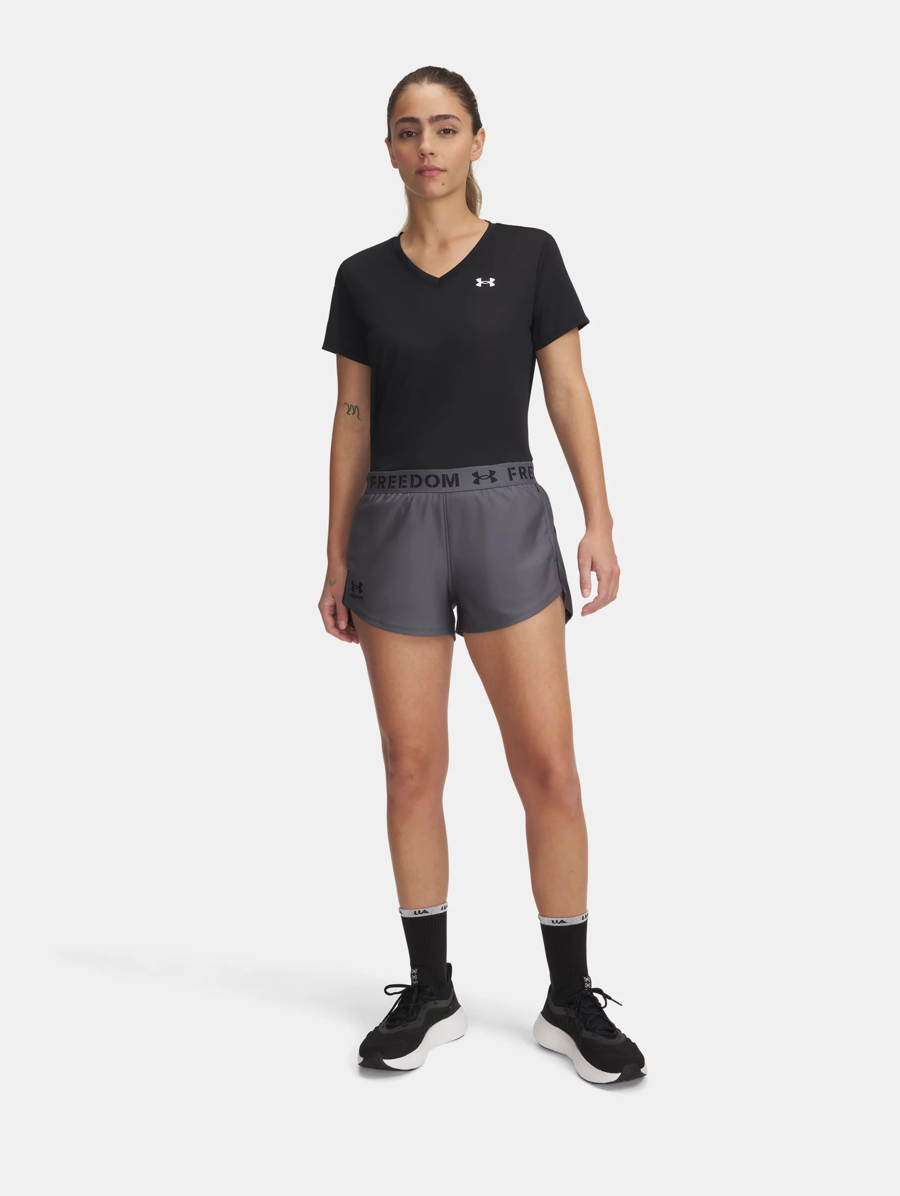 Women's UA Freedom Play Up Shorts - 3