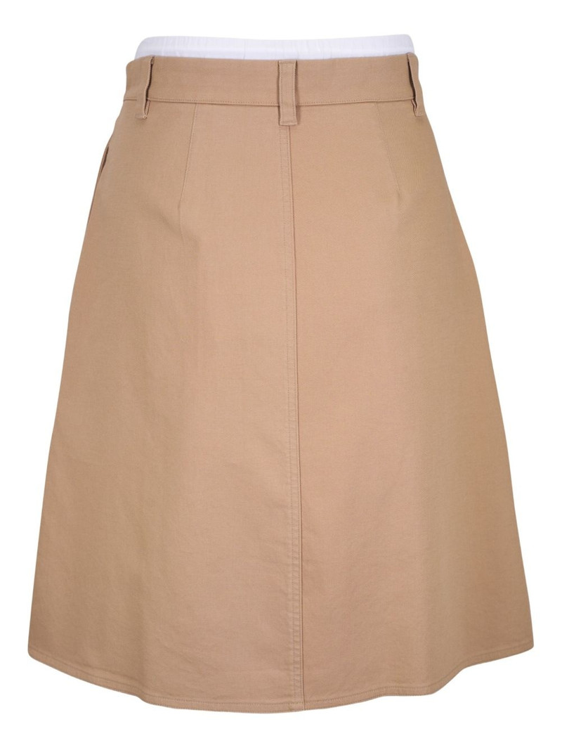 Vince stretch-cotton skirt outlook