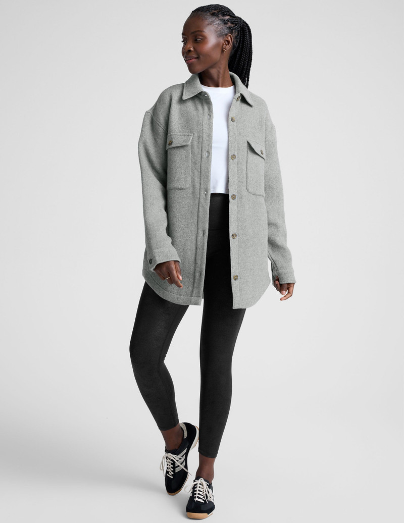 Insulated Wool Shirt Jacket 6