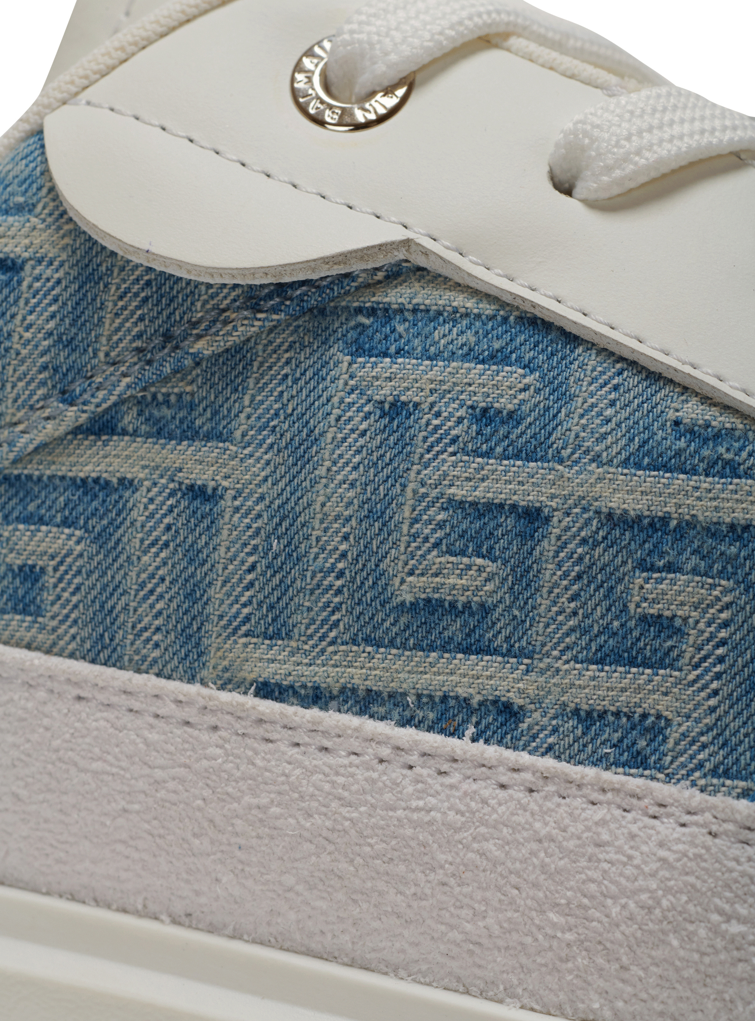 B-Court Flip trainers in monogrammed PB Labyrinth denim - 7