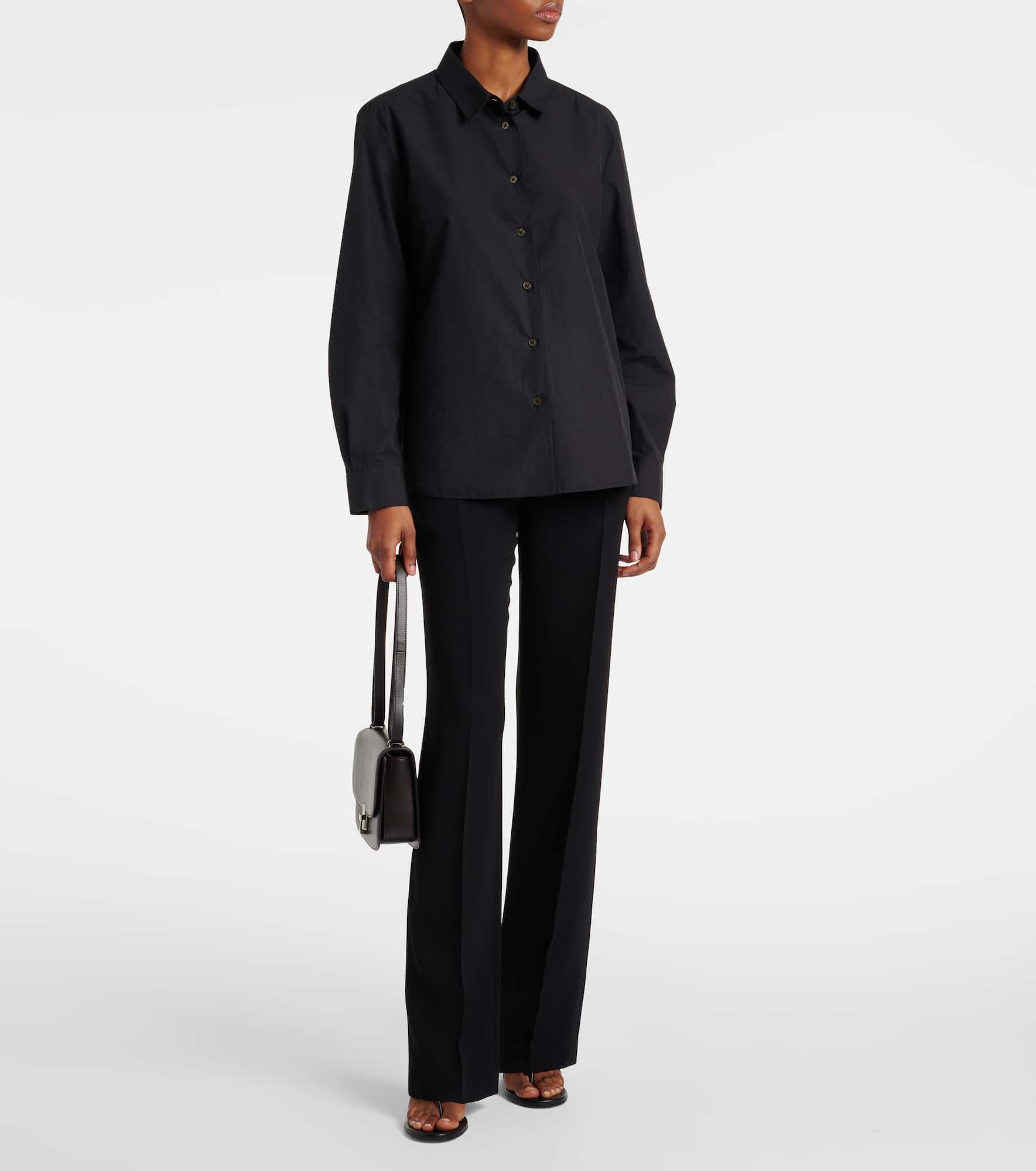 Selvie silk straight pants - 2