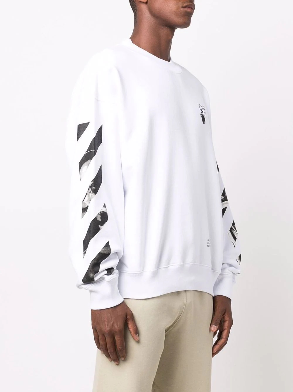 Caravaggio Arrows printed sweatshirt - 4