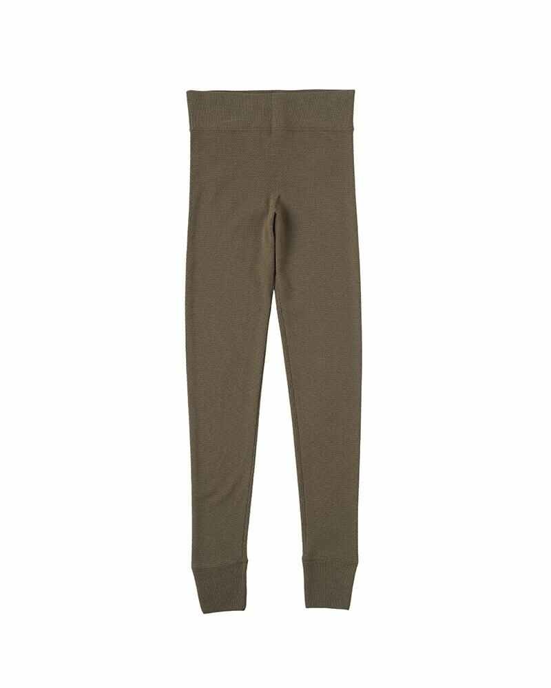 MIL KNIT LONGJOHNS KHAKI - 1