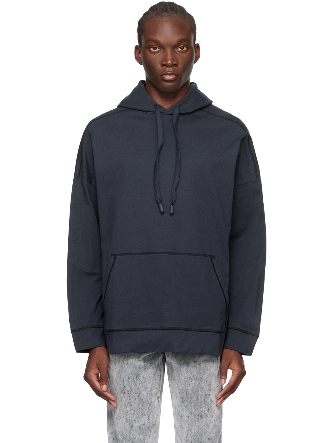 Navy Buco Hoodie - 1