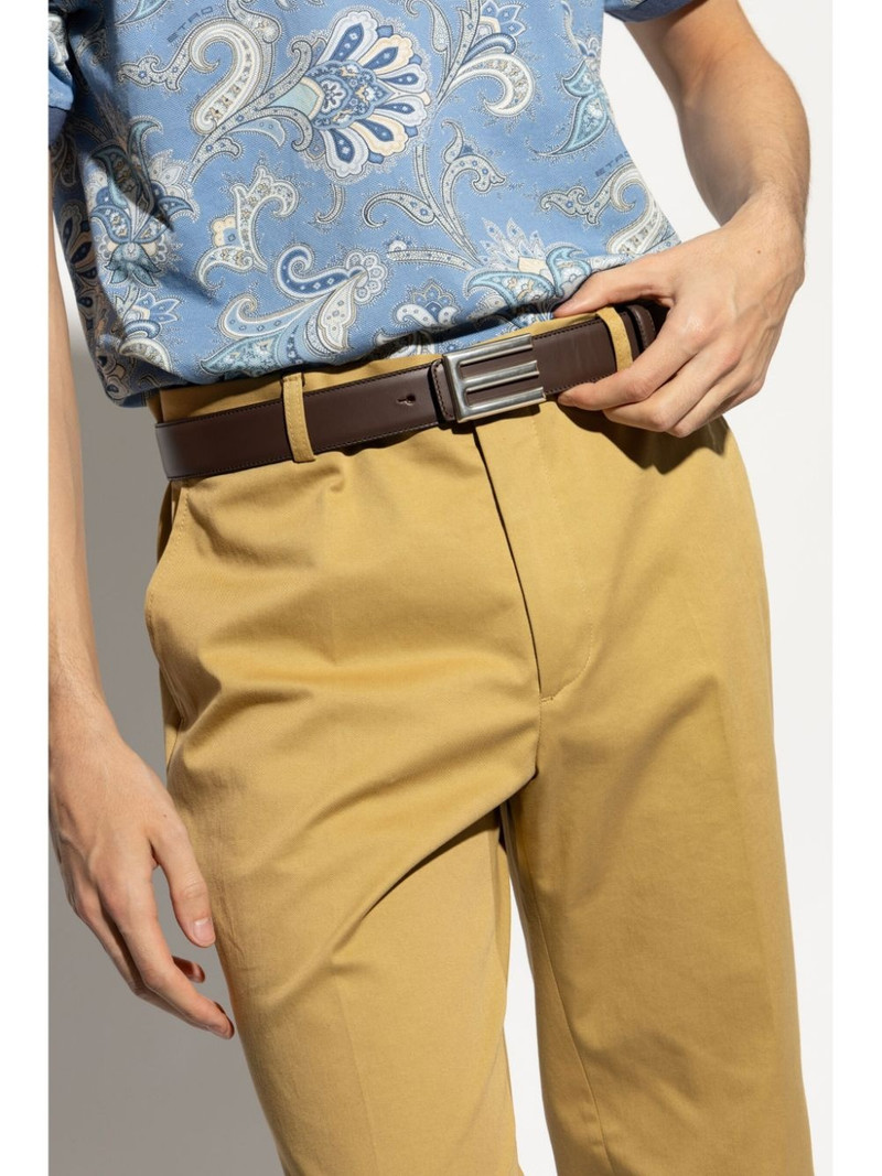 Etro logo-buckle belt outlook