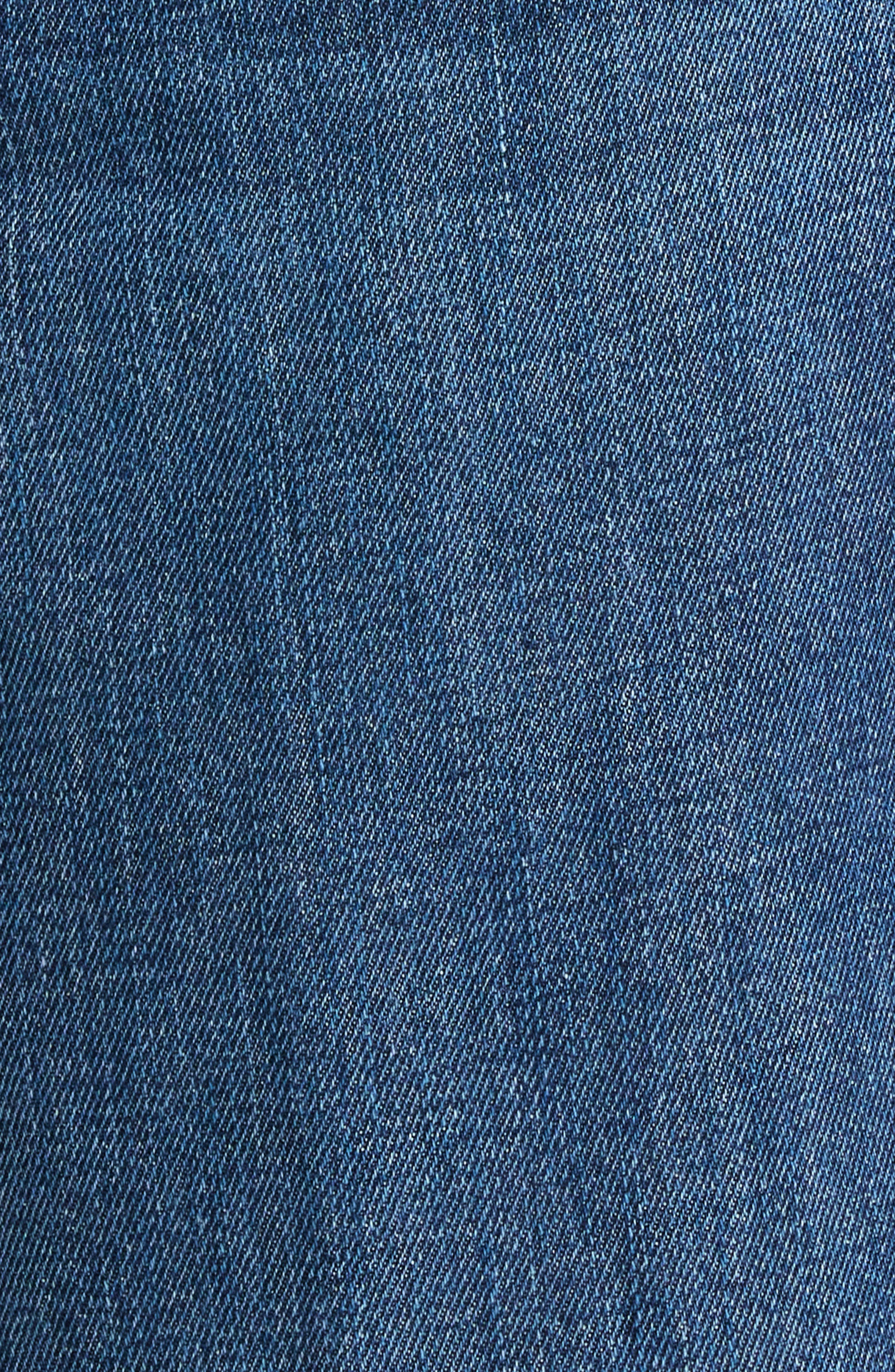 L'AGENCE Leighton Cuff Stovepipe Jeans in Rampart at Nordstrom - 6